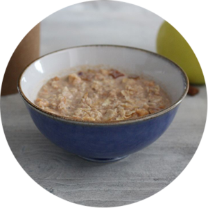porridge pome cannelle